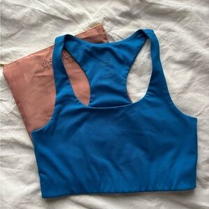 Girlfriend collective lapis paloma sports bra size medium